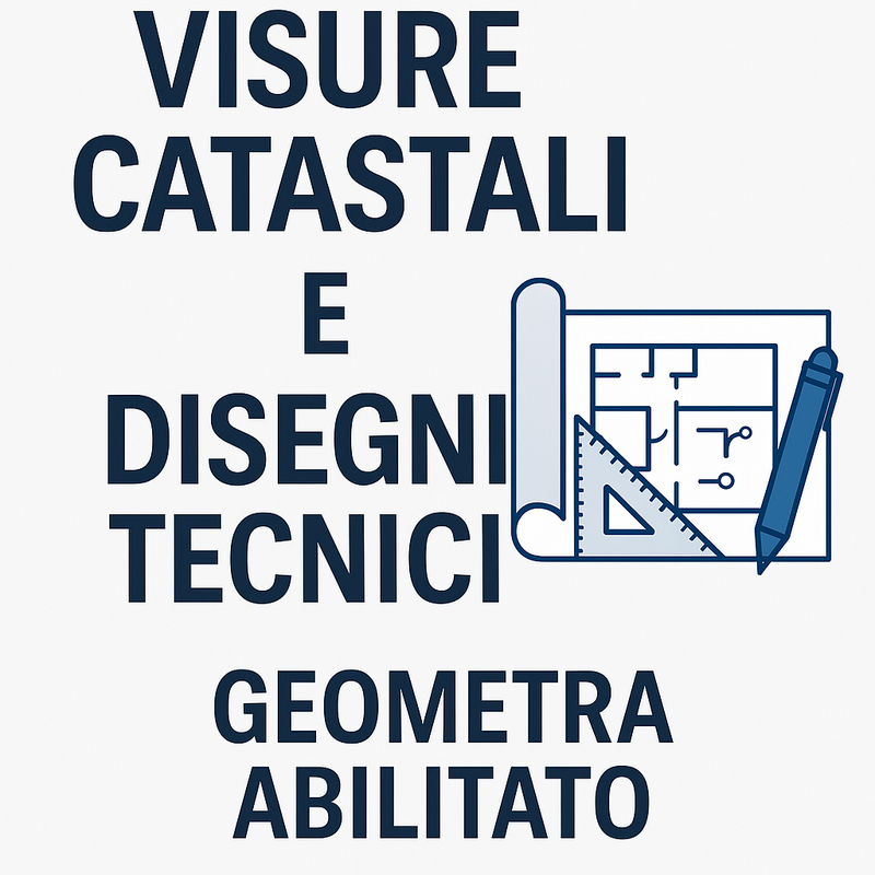 “Realizzo visure catastali e disegni tecnici in AutoCAD – Geometra abilitato”