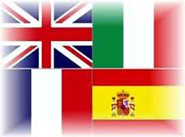 Traduzione  ITALIANO-INGLESE-FRANCESE-SPAGNOLO