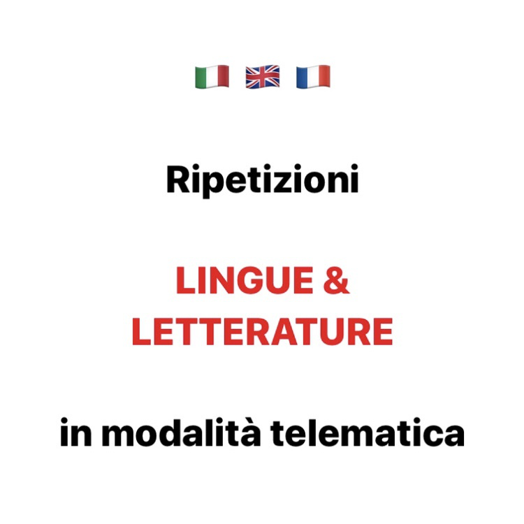 Ripetizioni Inglese e Francese