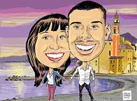 CARICATURE  SU COMMISSIONE