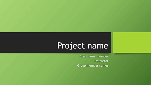 Presentazioni in Powerpoint