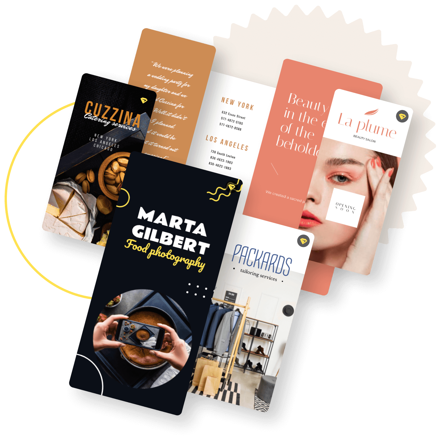 Creazione volantini, brochures