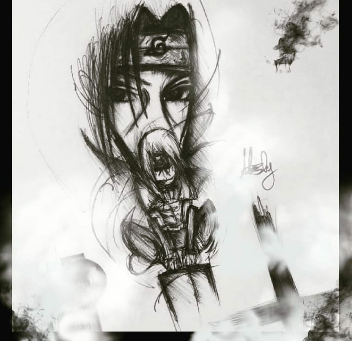 Disegni dark- stencil per tattoo