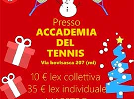 REGALATI IL TENNIS